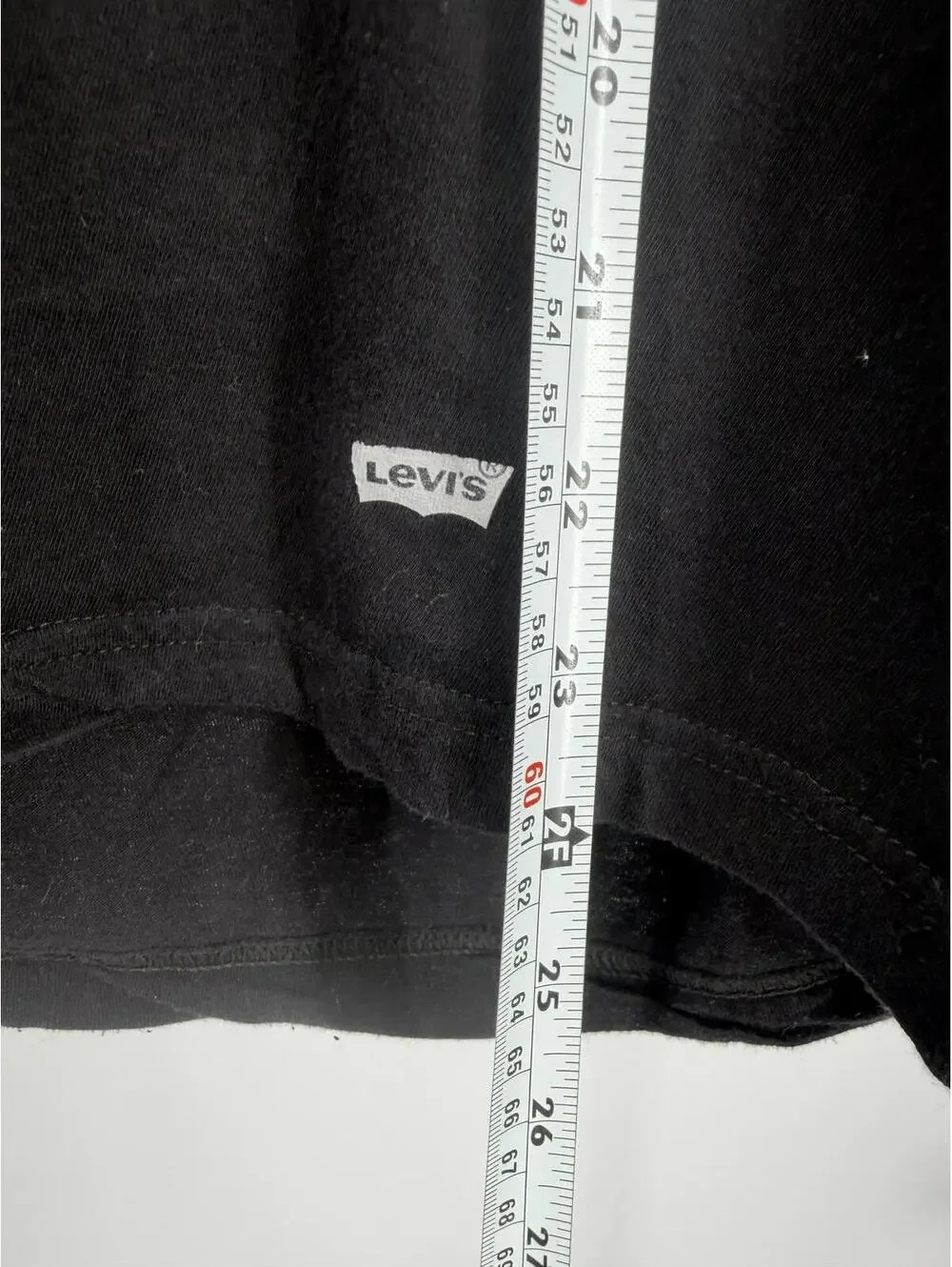 Levi's Classic Black Cotton T-Shirt Casual Streetwear Large‎